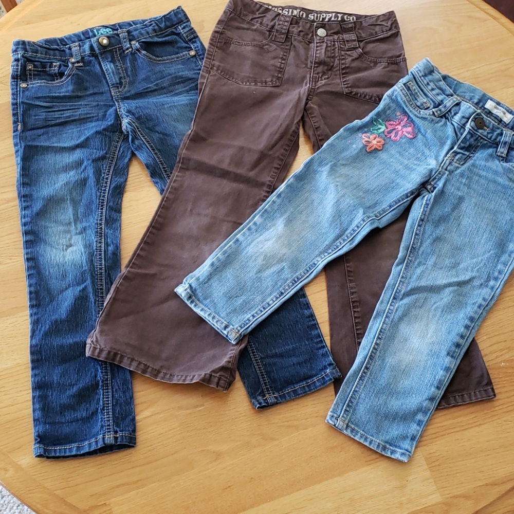 Girl's 3-pc Lot Pants Size 6